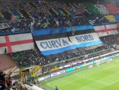 Inter Milán vs AS Řím - Inter Milán vs AS Řím - neskutečné choreo Inter tiffosi na Curva Sud