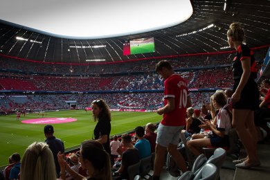 Bayern Mnichov vs Manchester United | 5.8.2018 | Allianz Arena | 008