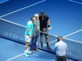 ATP Finals London - ATP Finále Londýn 2013 - Rafael Nadal vs Tomáš Berdych úvodní fotky