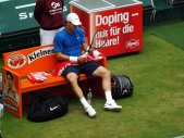 ATP Tour 250 - HALLE 2012 - ATP Halle 2012 - Tomáš Berdych rozmýšlí nad taktikou proti Tommy Haasovi