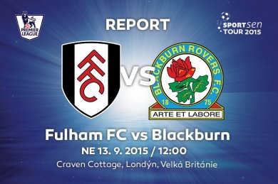 Report - Fulham FC vs Blackburn Rovers FC 2:1