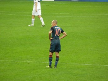 Bayern Mnichov vs Viktoria Plzeň - Robben
