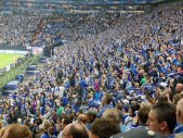 Schalke 04 vs Chelesa FC - Schalke 04 vs Chelsea FC - Disciplinovaní a úžasní Schalke fans