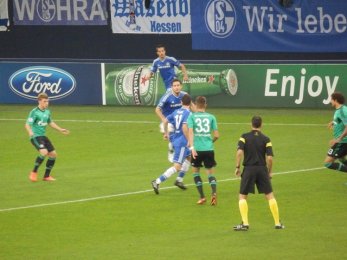 Schalke 04 vs Chelsea FC - Lampard, Hazard