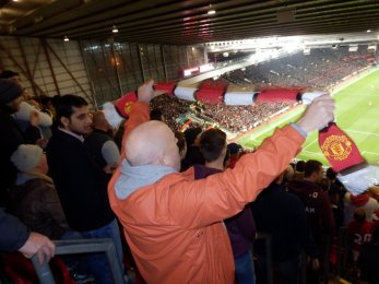 Manchester United vs Arsenal FC - Typický anglický fanoušek Manchesteru United