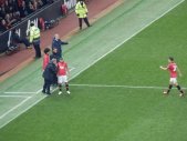 Manchester United vs Arsenal FC - Manchester United vs Arsenal FC - Střídání Van Persie down, Fellaini up