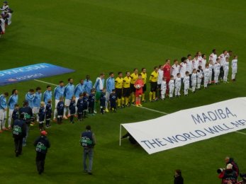 Bayern Mnichov vs Manchester City - Madiba the world will never forget
