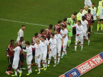 Zájezd AC Milán vs AS Řím - nástup
