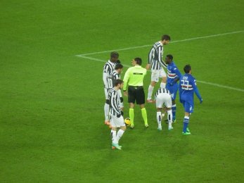 Zájezd Juventus Turín vs Samprdoria Janov - přímý kop